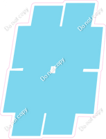 BBT 12" Individuals - Flat Baby Blue #