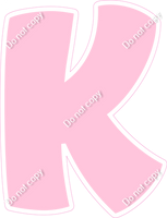 BBT 12" Individuals - Flat Baby Pink K