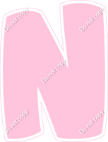 BBT 12" Individuals - Flat Baby Pink N