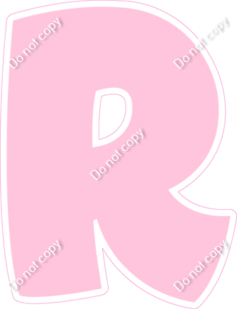 BBT 12" Individuals - Flat Baby Pink R