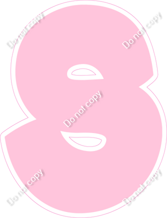 BBT 12" Individuals - Flat Baby Pink S