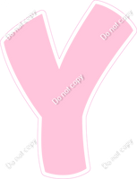 BBT 12" Individuals - Flat Baby Pink Y