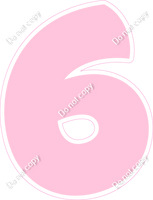 BBT 12" Individuals - Flat Baby Pink 6