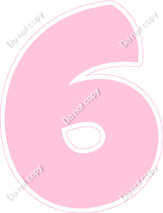 BBT 12" Individuals - Flat Baby Pink 6