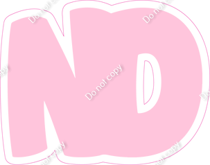 BBT 12" Individuals - Flat Baby Pink ND