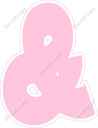 BBT 12" Individuals - Flat Baby Pink &