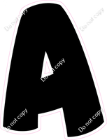 BBT 12" Individuals - Flat Black A