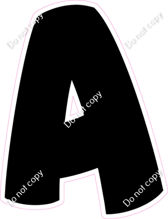 BBT 12" Individuals - Flat Black A