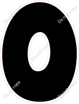 BBT 12" Individuals - Flat Black O