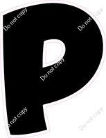 BBT 12" Individuals - Flat Black P