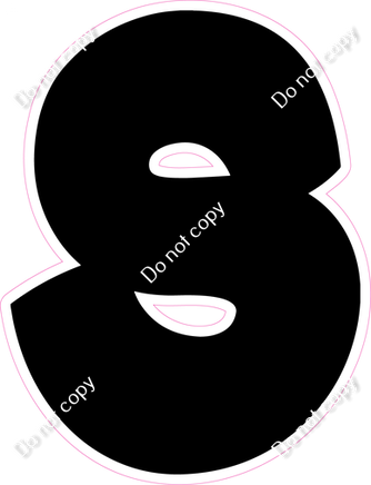 BBT 12" Individuals - Flat Black S