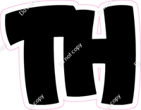 BBT 12" Individuals - Flat Black TH