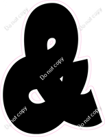 BBT 12" Individuals - Flat Black &