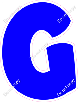 BBT 12" Individuals - Flat Blue G