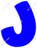 BBT 12" Individuals - Flat Blue J