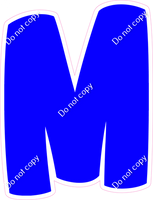 BBT 12" Individuals - Flat Blue M