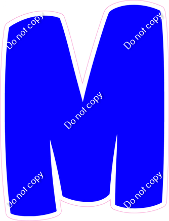 BBT 12" Individuals - Flat Blue M