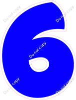 BBT 12" Individuals - Flat Blue 6