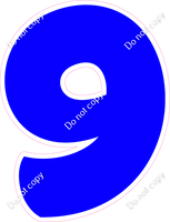 BBT 12" Individuals - Flat Blue 9