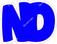 BBT 12" Individuals - Flat Blue ND