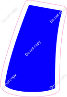 BBT 12" Individuals - Flat Blue Apostrophe