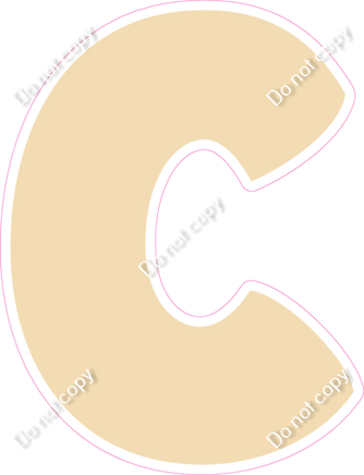 BBT 12" Individuals - Flat Champagne C