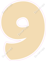 BBT 12" Individuals - Flat Champagne 9