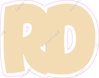 BBT 12" Individuals - Flat Champagne RD