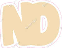 BBT 12" Individuals - Flat Champagne ND