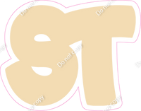 BBT 12" Individuals - Flat Champagne ST