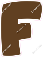 BBT 12" Individuals - Flat Chocolate F