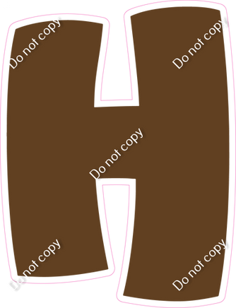 BBT 12" Individuals - Flat Chocolate H