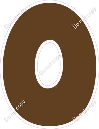 BBT 12" Individuals - Flat Chocolate O