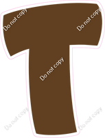 BBT 12" Individuals - Flat Chocolate