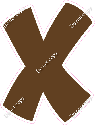 BBT 12" Individuals - Flat Chocolate X