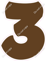 BBT 30" Individuals - Flat Chocolate