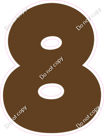 BBT 12" Individuals - Flat Chocolate 8