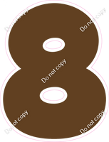 BBT 30" Individuals - Flat Chocolate