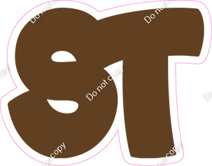 BBT 12" Individuals - Flat Chocolate ST