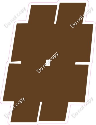 BBT 12" Individuals - Flat Chocolate #