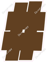 BBT 12" Individuals - Flat Chocolate