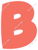 BBT 12" Individuals - Flat Coral B