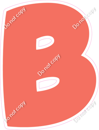 BBT 12" Individuals - Flat Coral B