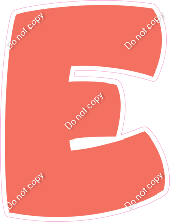 BBT 12" Individuals - Flat Coral E