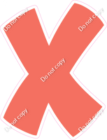 BBT 12" Individuals - Flat Coral X