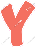 BBT 12" Individuals - Flat Coral Y