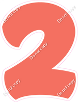 BBT 12" Individuals - Flat Coral 2