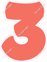 BBT 12" Individuals - Flat Coral 3