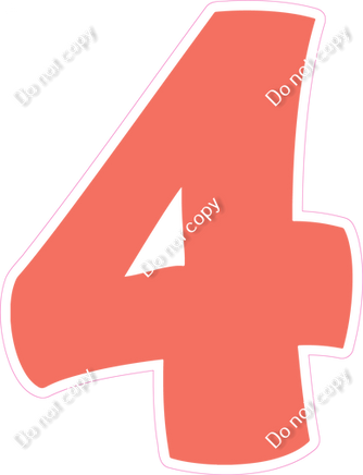 BBT 12" Individuals - Flat Coral 4