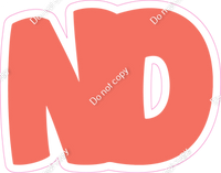 BBT 12" Individuals - Flat Coral ND